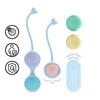 Loveline By Shots Loveline Kegel Exercise Kit Violetinė - 5 Interchangeable Weights &amp; Vibration