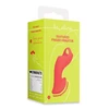 Loveline By Shots Loveline Sunrise Raudona Textured Finger Stimulation Device - Compact Silicone Model