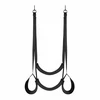 Loving Joy Adjustable Intimate Swing with Soft Fleece Support, Juodas