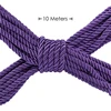 Ouch By Shots Loving Joy Japanese Style Bondage Rope 10m - Violetinė Polyester Design