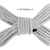 Ouch By Shots Loving Joy Sidabrinis Bondage Rope 10m - Durable Polyester Restraint Cord