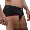 Macho Underwear Macho MS24R Classic Briefs Dark Raudona XL - Breathable Lycra Comfort