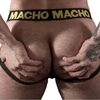 Macho Underwear Macho MX25AC JOCK Geltona Synthetic Leather Athletic Support S