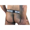 Macho Underwear Macho MX25NN Jockstrap Juodas XL - Semi-Transparent, Elastic Support