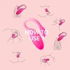 Magic Motion Flamingo Max Intimate Trainer &amp; Vibrating Bullet Rožinė
