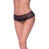 Magic Silk Exposed Skirted Mesh Hipster Star Design L/XL Juodas