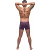 Male Power Avant-Garde Enhancer Short M Eggplant - Silky Comfort Wear