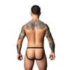 Male Power Hot Mesh Jock S/M Raudona-Juodas Comfort Fit Micro Mesh