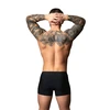 Male Power Hot Mesh Pouch Short L Juodas/Raudona Breathable Micro Mesh