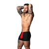 Male Power Hot Mesh Pouch Short S Juodas/Raudona Lightweight Micro Mesh
