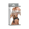 Male Power Iron Clad Bikini M Mesh Pouch &amp; Flexible Fabric Juodas