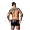 Male Power Liquid Onyx 2.0 Short Pouch XL Juodas Wet Look Briefs