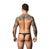 Male Power Liquid Onyx 2.0 Thong L/XL Juodas High-Shine Comfort Fit