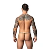 Male Power Liquid Onyx 2.0 Wetlook G-String Juodas One Size