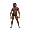Male Power Magnificence Mini Shorts M Juodas - Decorative Waist Detail