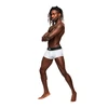 Male Power Modal Rib Pouch Short L Baltas - Comfort Fit, Mid Thigh
