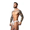 Male Power Soo Cumfy Jock L/XL Marble Baltas - Soft Modal Support