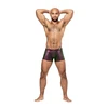 Male Power Uplift Mini Short XL Violetinė - Contoured Waistband Design