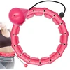Reach Masažuojantis gimnastikos lankas Smart Hula Hoop HHP007 rožinis
