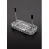 Steel By Shots Master Series Acrylic Restraint Device with Spiked Surface, Transparent