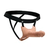 Size Matters Master Series Hollow Silicone Strap-On Harness Light 25.6cm