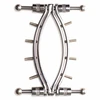 Kiotos Bdsm Master Series Spread 'Em Poker Adjustable Stainless Steel Intimate Clamp
