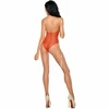 Me Seduce Teddies Me-Seduce Linda Bodysuit Raudona L/XL - Elegant Tulle Harness Design