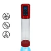 Pumped By Shots MegaLift Automatic Intimate Vacuum System Metallic Raudona Atsparus vandeniui