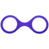 Doc Johnson Merci Silicone Wrist Cuffs Violetinė - Flexible Seamless Design