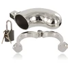 METAL HARD BRIG Stainless Steel Secure Chastity System 40/45/50mm Rings