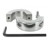 Metal Hard Stainless Steel Anatomical Ring 20mm x 35mm with Fixing Kit