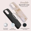 Dėklas MIO Gold Marble Magsafe Compatible for iPhone 15 Pro