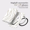 Dėklas MIO Sandy Zebra Magsafe Case Compatible Card Holder