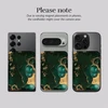 Dėklas MIO Žalias Marble Magsafe Case Compatible Card Holder