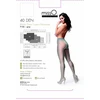 MissO P102 Pilkas S/M - Elegant Tights with Discreet Opening, 40 DEN
