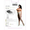 MissO P105 Pilkas L/XL Tights with Lace Trim and Open Gusset