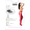 MissO P105 Raudona L/XL Tights with Lace Trim and Open Gusset