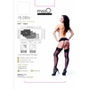 MissO S301 Stockings for Garter Belt Juodas L/XL - Silky Finish