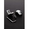 Steel By Shots Mister B Oval Ball Stretcher 1.4" (3.5 cm) Stainless Steel Split Ring