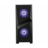 MSI MAG Forge 100M Midi Tower - Juodas, Permatomas