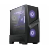 MSI MAG Forge 100M Midi Tower - Juodas, Permatomas