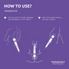 MyMagicWand Violetinė - Powerful Massage Device with 6 Modes, EU Plug