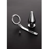 Steel By Shots Mystim Pikes Peak Stainless Steel Intimate Ring &amp; Plug System 50x100mm