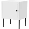 Cama Meble Bedside table 2 pcs PALAZZO BIS 45x39xH59 baltas matt