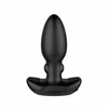 Nexus BEAT Silicone Rhythmic Plug with Remote Control, USB, Juodas 11,2 cm
