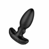 Nexus BEAT Silicone Rhythmic Plug with Remote Control, USB, Juodas 11,2 cm
