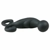 Nexus Revo Curved Prostate Massager Juodas - Ergonomic Silicone Device