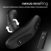 Nexus Revo Ring Remote Control Rotating Wellness Device Silicone Juodas 13,5cm