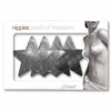 Bristols 6 Nippies Solid Nightfever Star Designer Lingerie Covers, Size B