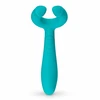 Noam Dual-Ended Rechargeable Intimate Device for Couples, Atsparus vandeniui, Juodas
